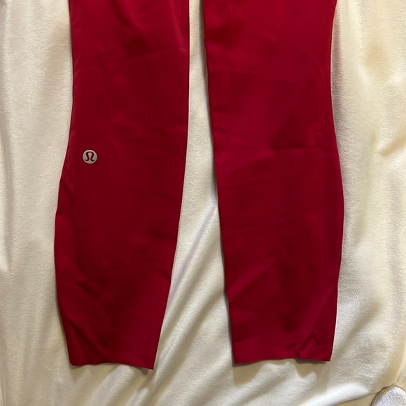 Lululemon red leggings - Picture 2 of 3